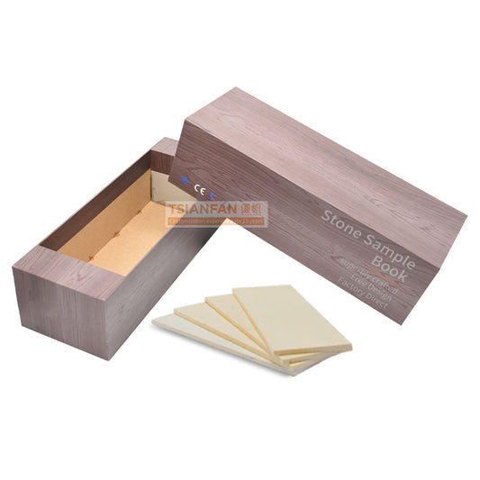 stone sample box marble sample box