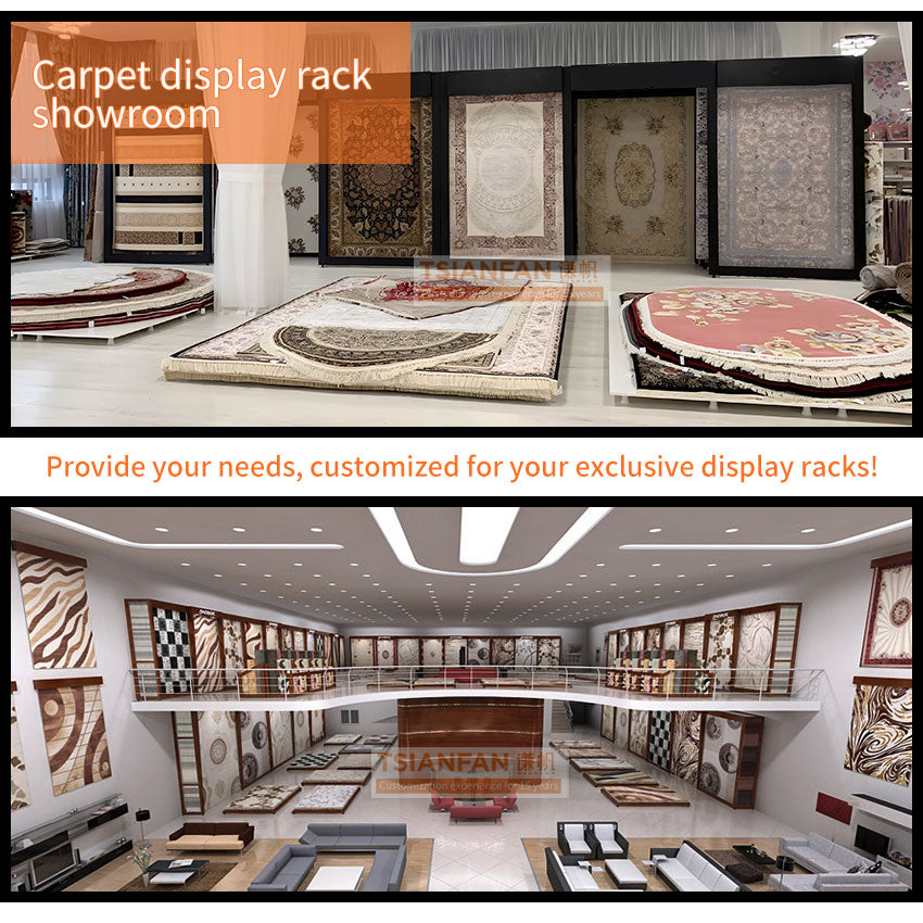 rug display rack suppliers carpet sample display racks-DF103