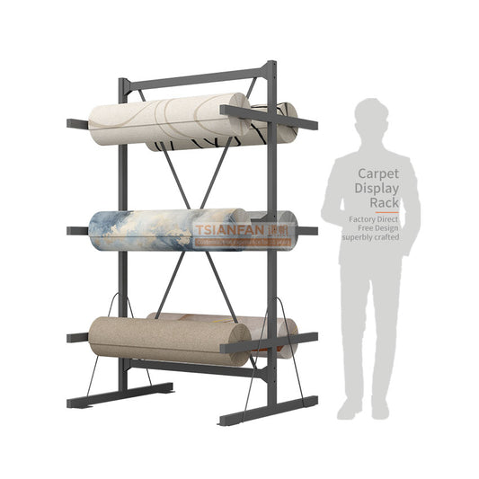 carpet display stand manufacturers carpet sample rack-DR903