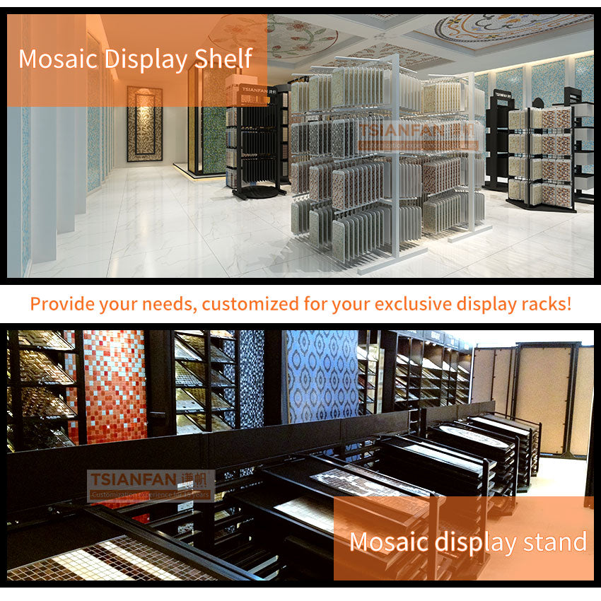 mosaic tile cabinet tile showroom display ideas-MC1003