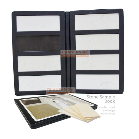 sample stone plastic display book porcelain tile sample catalogue-PY-F