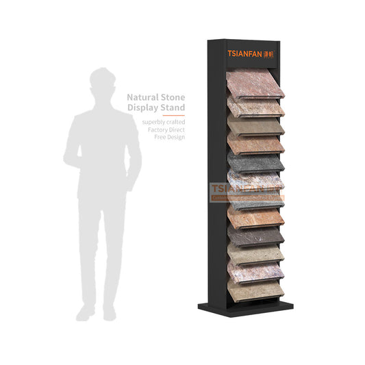 stone storage rack showroom tile display rack-SW352