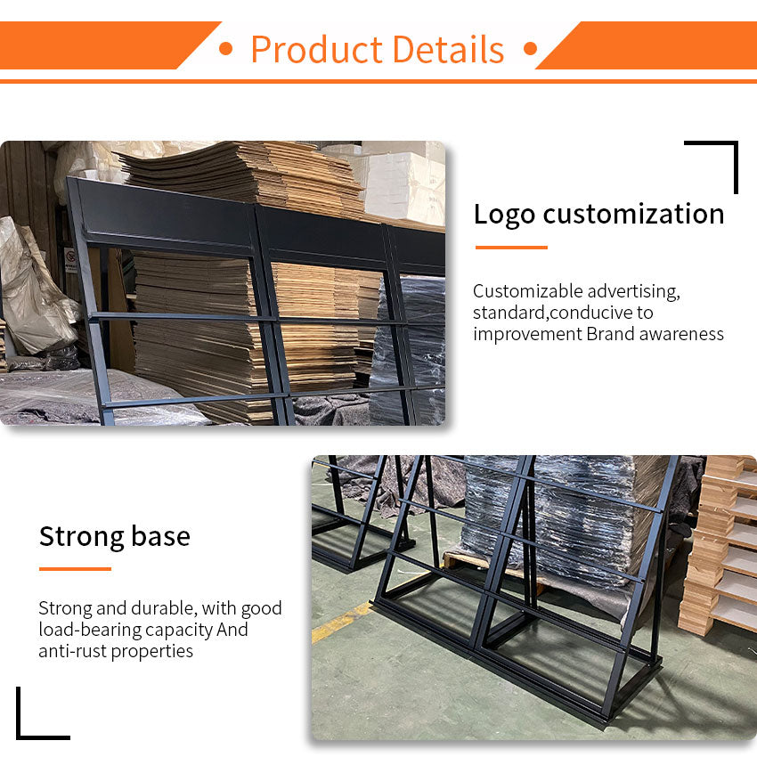 inclined sample stone display stand stone rack-SW366