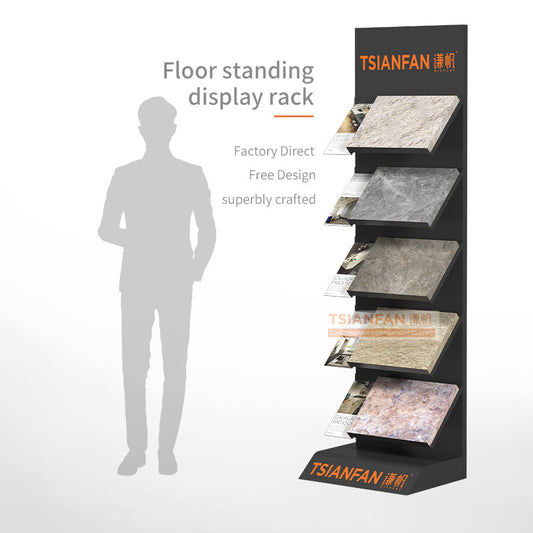 decorative tile display stand floor tiles display-SRL046