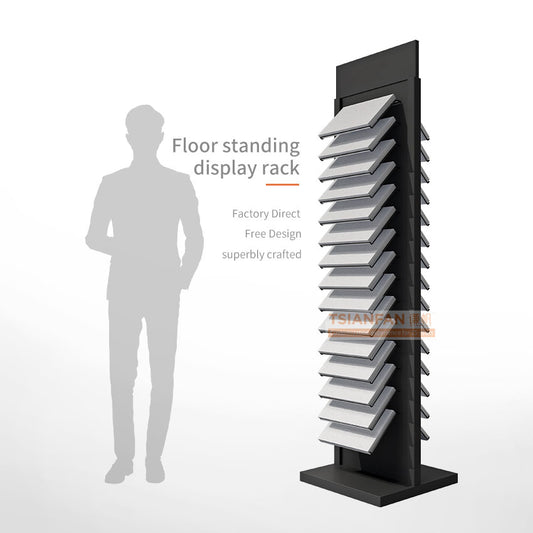 tiles showroom display ceramic display stand-SRL108