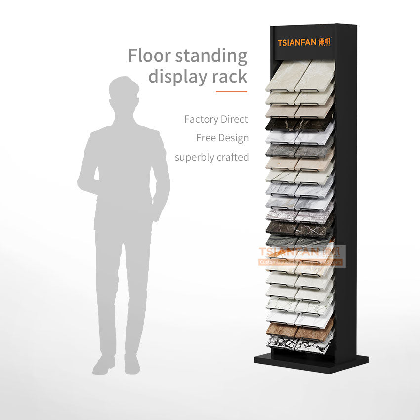 high-quality quartz stone display stand tile sample display rack-SRL128