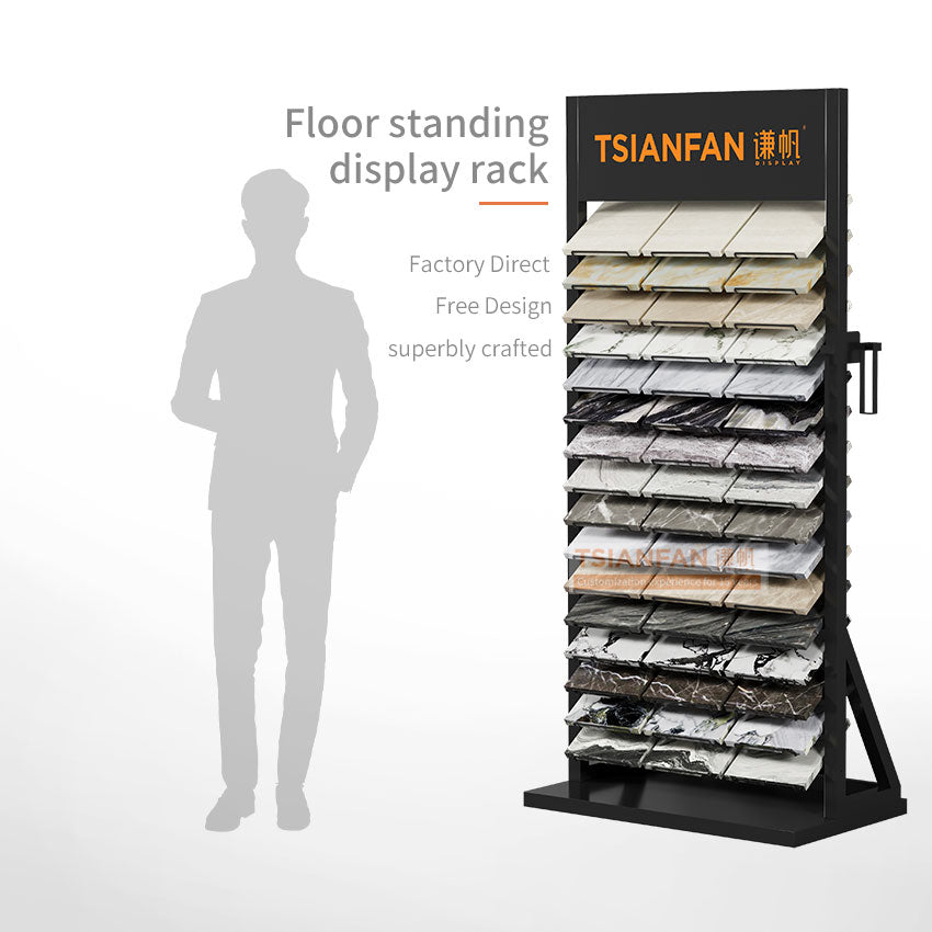 granite sample display rack flooring display racks for sale-SRL132