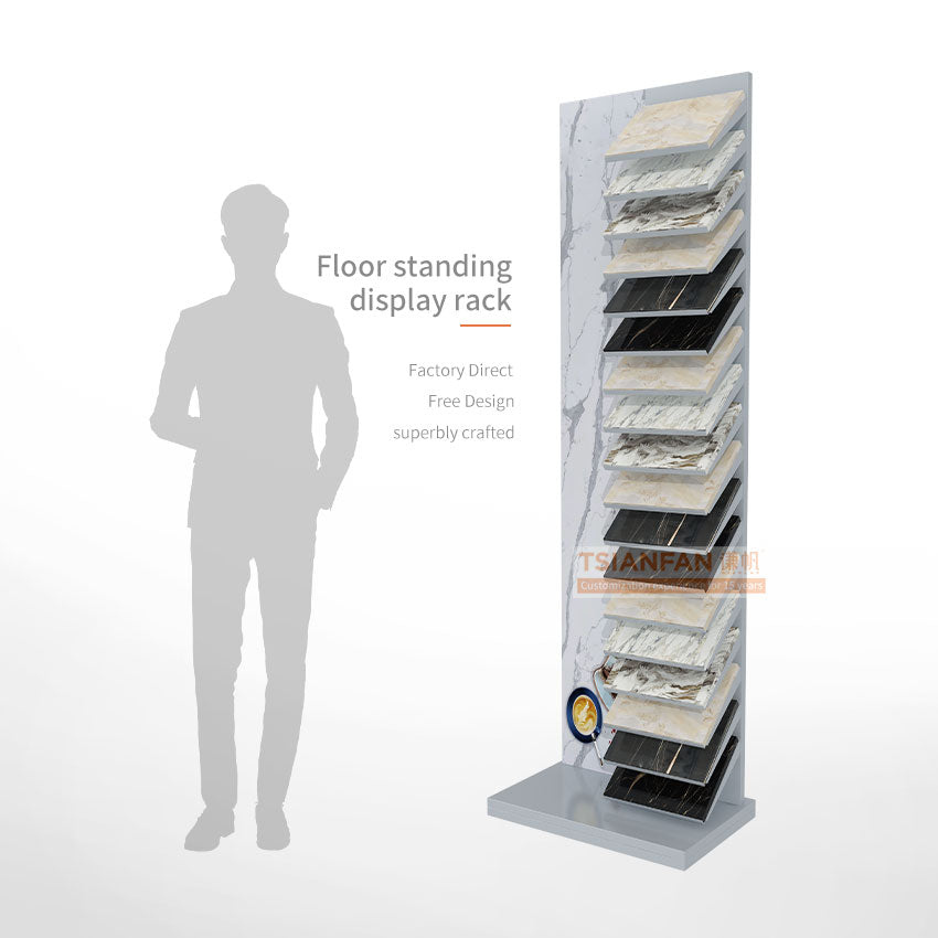 tile display rack suppliers stone product display rack-SRL239