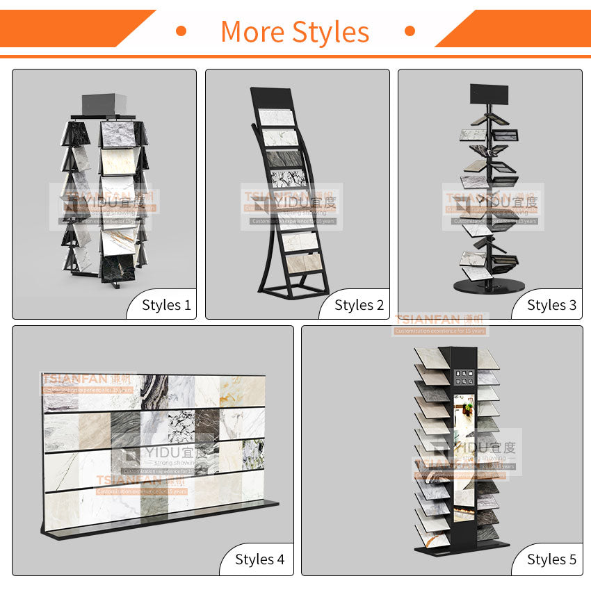 marble display props tile product display rack-SRL597