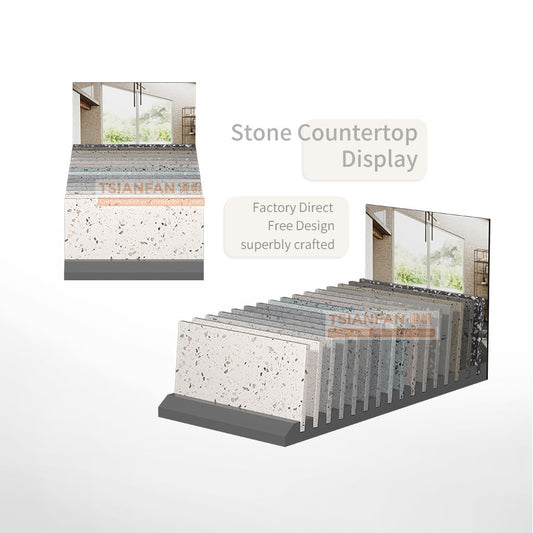 floor tile displays granite sample display rack-SRT032