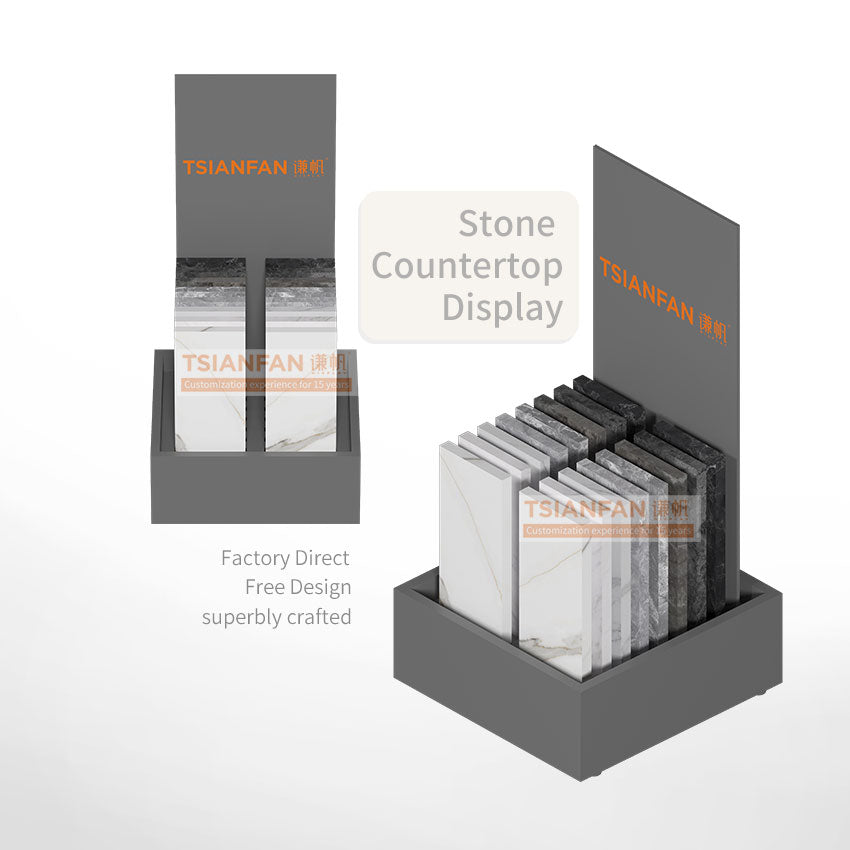 granite sample display rack marble display stand-SRT102